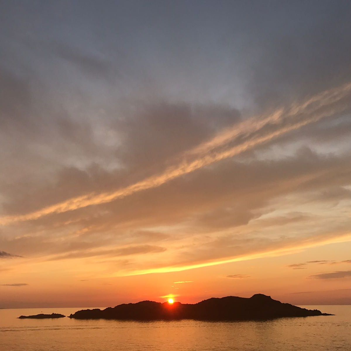 tramonto Isola Rossa